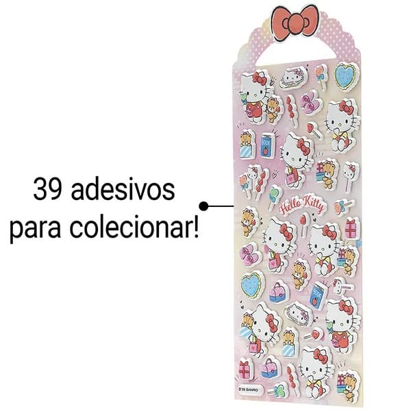 Adesivo Sticker Hello Kitty SL-ATH01 Spiral PT 1 UN