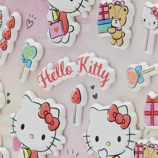 Adesivo Sticker Hello Kitty SL-ATH01 Spiral PT 1 UN