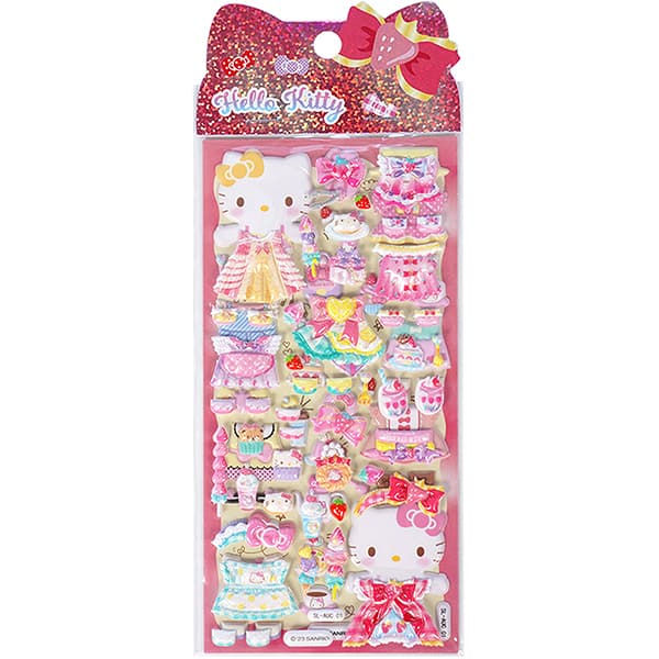 Adesivo stick Hello Kitty, Sortidos, SL-ATH01, Spiral - PT 1 UN