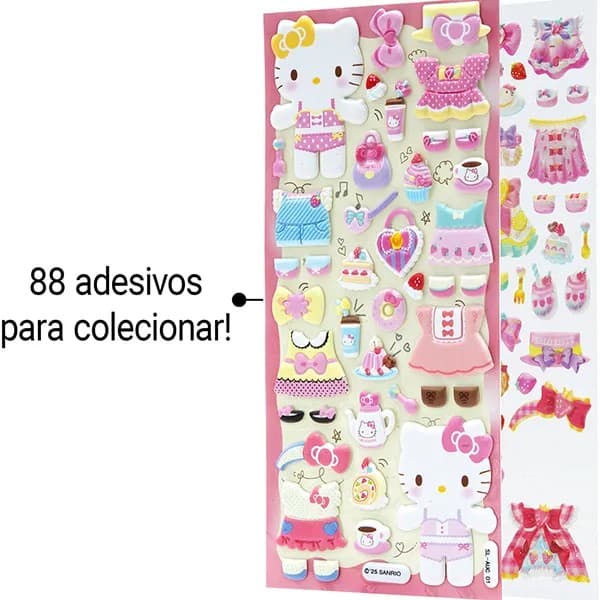 Adesivo Sticker Hello Kitty SL-ATH01 Spiral PT 1 UN