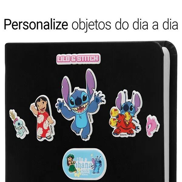 Adesivo Stick Disney Stitch DIS-FM Spiral - PT 1 UN
