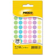 Etiqueta adesiva para codificação 12mm, tom pastel, 970813, Pimaco - EN 1 UN Etiqueta adesiva para codificação 12mm, tom pastel, 970813, Pimaco - EN 1 UN