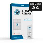 Etiqueta ink-jet/laser Carta 33,9x101,6 6182 Spiral PT 1 UN Etiqueta ink-jet/laser Carta 33,9x101,6 6182 Spiral PT 1 UN