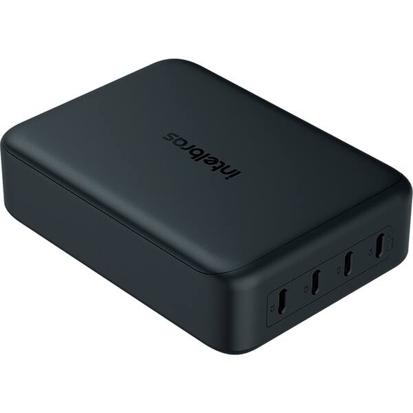 Carregador de mesa para notebook e smartphone, USB-C, 240w, EC-40, Intelbras - CX 1 UN Carregador de mesa para notebook e smartphone, USB-C, 240w, EC-40, Intelbras - CX 1 UN