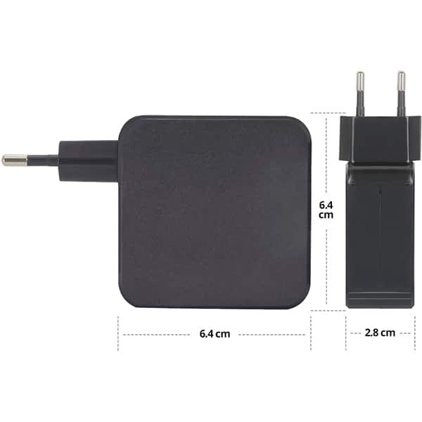 Fonte alimentação p/note USB-C biv 65w BB20-BC65 BestBattery CX 1 UN