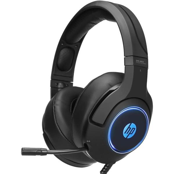 Headset Gamer USB 7.1 blue light DHE-8003, 9NG15AA, HP - CX 1 UN