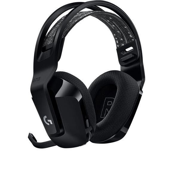 Headset Gamer Sem Fio Logitech G733 7.1 Dolby Surround - Preto - CX 1 UN