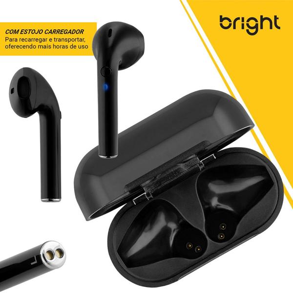 Fone de ouvido bluetooth Beatsound preto FN564 Bright CX 1 UN