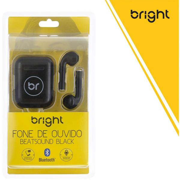 Fone de ouvido bluetooth Beatsound preto FN564 Bright CX 1 UN