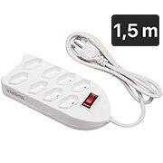 Protetor de linha 8 tomadas 10A bivolt branco 4824003 Intelbras BT 1 UN