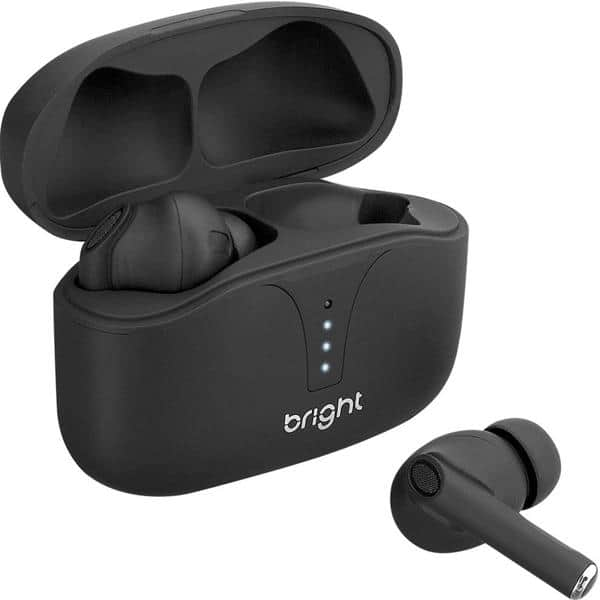 Fone de Ouvido Bluetooth, Noise cancelling, Preto, FN568, Bright - BT 1 UN