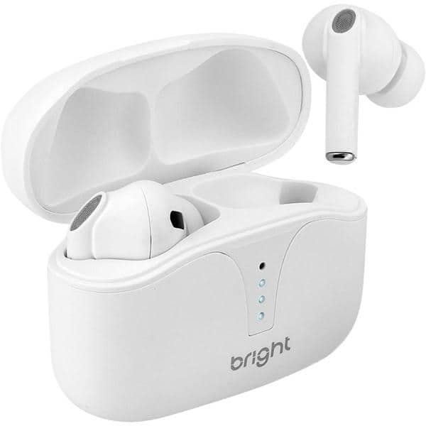 Fone de Ouvido Bluetooth, Noise cancelling, Branco, FN567, Bright - BT 1 UN