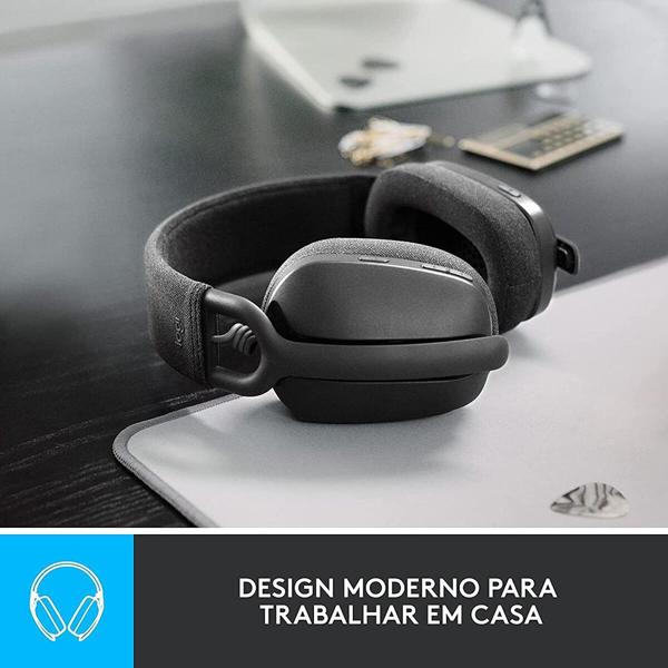 Headset sem fio, Bluetooth, Zone vibe 100, Cinza, 981-001214, Logitech - CX 1 UN