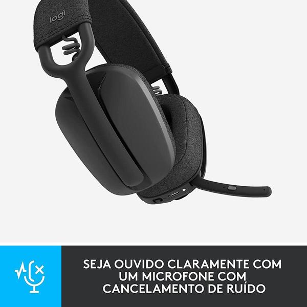 Headset sem fio, Bluetooth, Zone vibe 100, Cinza, 981-001214, Logitech - CX 1 UN