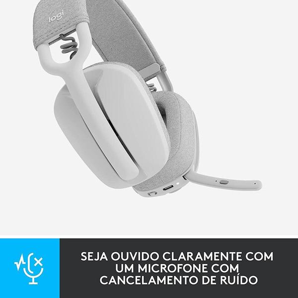 Headset sem fio, Bluetooth, Zone vibe 100, Off white, 981-001218, Logitech - CX 1 UN