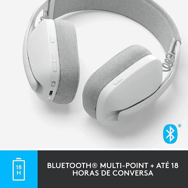 Headset sem fio, Bluetooth, Zone vibe 100, Off white, 981-001218, Logitech - CX 1 UN