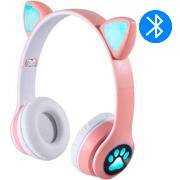 Headphone bluetooth Kids Cat girl, Rosa, KHP003, Bright - CX 1 UN Headphone bluetooth Kids Cat girl, Rosa, KHP003, Bright - CX 1 UN