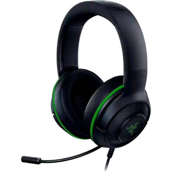 Headset Gamer Kraken X, Som Surround 7.1, Conexão P3, Blackgreen, RZ04028904, Razer - CX 1 UN