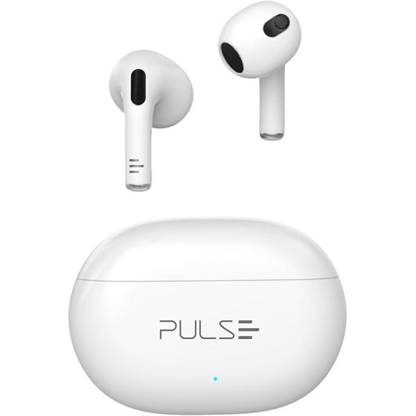 Fone de ouvido Bluetooth TWS, Buds touch, Branco, PH414, Pulse - CX 1 UN