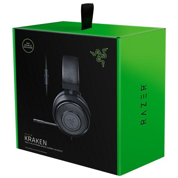 Headset Gamer Kraken, Conexão P3, Black, RZ04028301, Razer - CX 1 UN