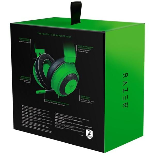 Headset Gamer Kraken Conexão P3, Green, RZ04028302, Razer - CX 1 UN