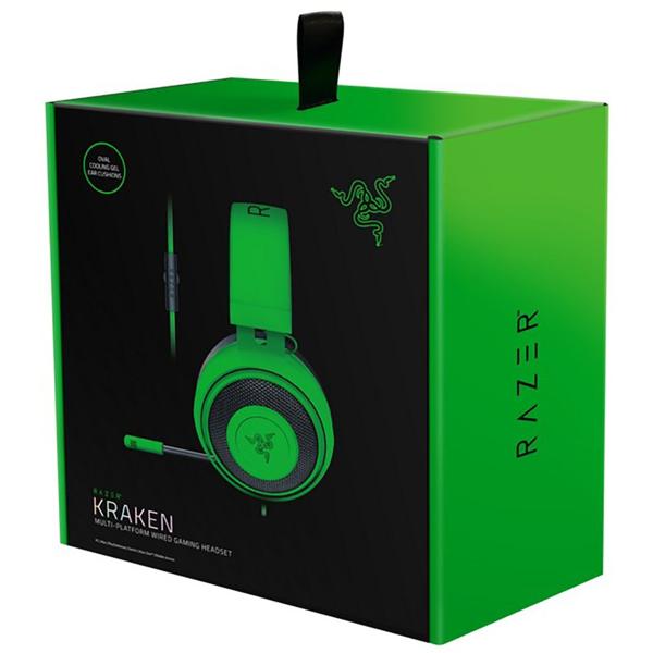 Headset Gamer Kraken Conexão P3, Green, RZ04028302, Razer - CX 1 UN