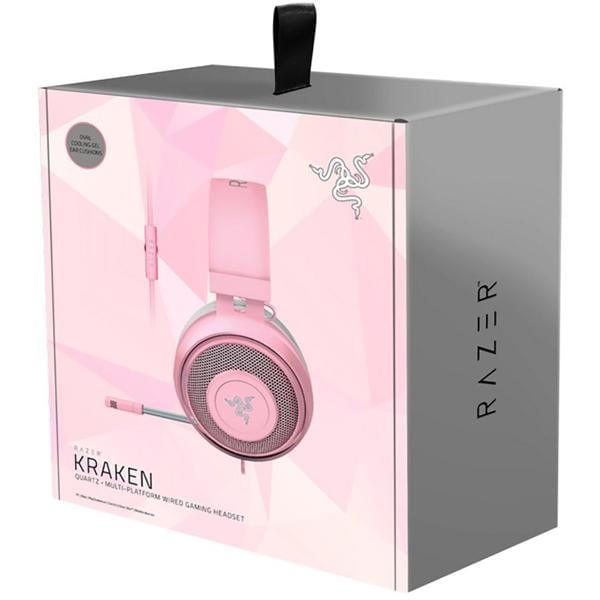 Headset Gamer Kraken, Quartz, Conexão P3, RZ04028303, Razer - CX 1 UN