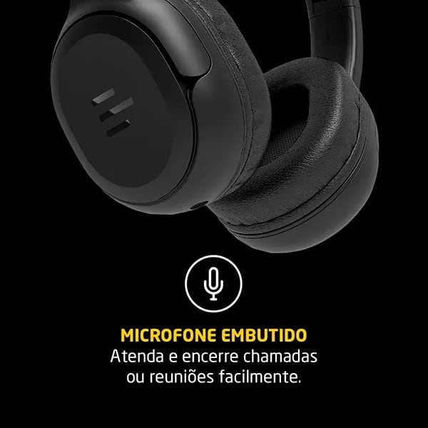 Headphone Bluetooth HB200, Preto, PH430, Pulse - CX 1 UN Headphone Bluetooth HB200, Preto, PH430, Pulse - CX 1 UN