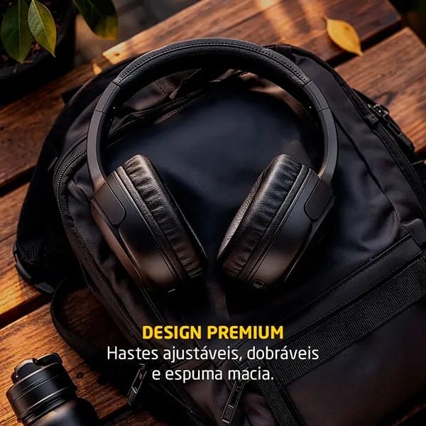 Headphone Bluetooth HB200, Preto, PH430, Pulse - CX 1 UN Headphone Bluetooth HB200, Preto, PH430, Pulse - CX 1 UN