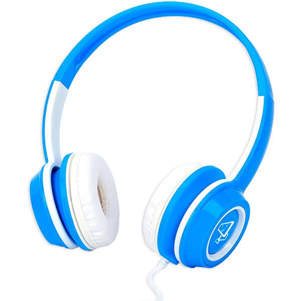 Headphone infantil, P3, Azul e Branco, KD01BW, Elg - CX 1 UN