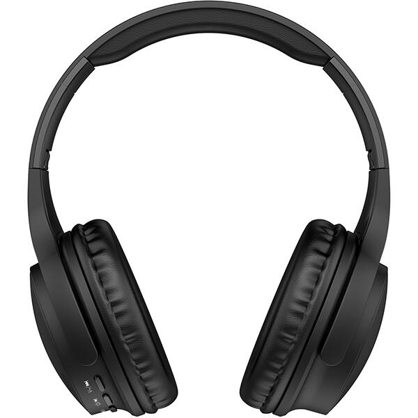 Headphone sem fio E6, Bluetooh 5.4, Entrada P2, Slot de cartão TF, AUX, Preto, E6, Loop Way - CX 1 UN