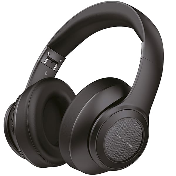 Headphone Bluetooth 5.4 com Cancelamento de Ruído, P2, Preto, VJ369, Loop Way - CX 1 UN Headphone Bluetooth 5.4 com Cancelamento de Ruído, P2, Preto, VJ369, Loop Way - CX 1 UN