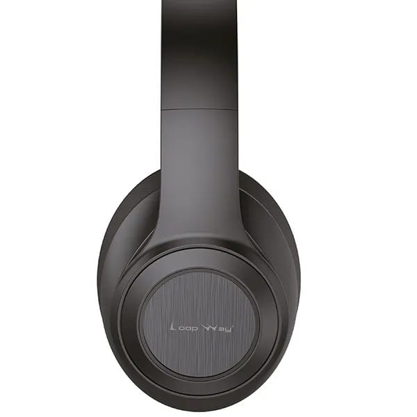 Headphone Bluetooth 5.4 com Cancelamento de Ruído, P2, Preto, VJ369, Loop Way - CX 1 UN Headphone Bluetooth 5.4 com Cancelamento de Ruído, P2, Preto, VJ369, Loop Way - CX 1 UN