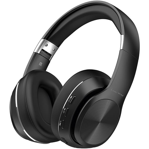 Headphone sem fio VJ320, Bluetooh 5.4, Entrada P2, Slot de cartão TF, AUX, Preto, Loop Way - CX 1 UN