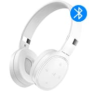 Headphone Bluetooth VJ087, Entrada P2, AUX, Microfone integrado, Branco, Loop Way - CX 1 UN Headphone Bluetooth VJ087, Entrada P2, AUX, Microfone integrado, Branco, Loop Way - CX 1 UN
