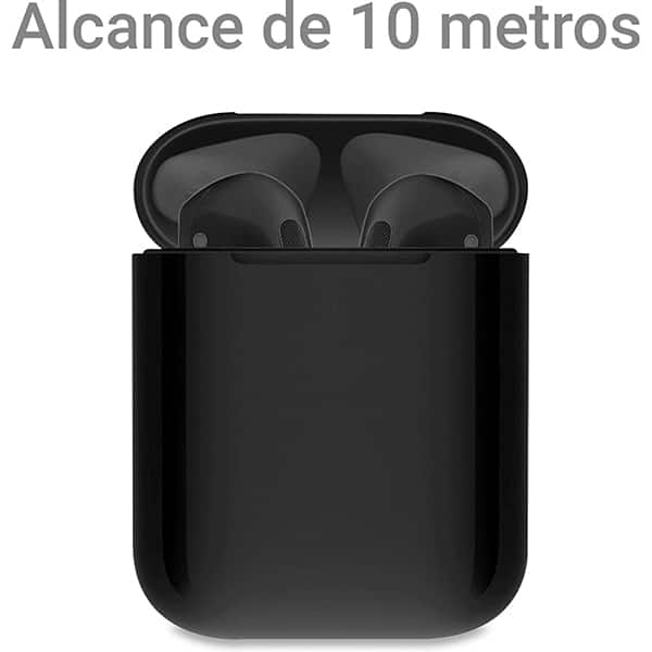 Fone de ouvido bluetooth TWS, Preto, I9S, Loop Way - CX 1 UN