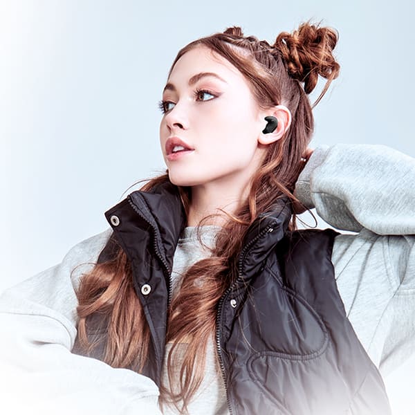 Fone de ouvido bluetooth TWS, Preto, Y36, Loop Way - CX 1 UN