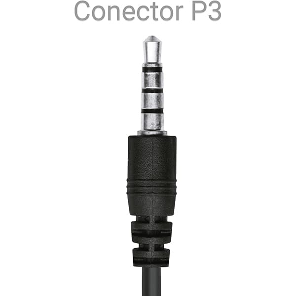 Headset Gamer com fio P3, Preto e Vermelho, YYS-RP01, Loop Way - CX 1 UN