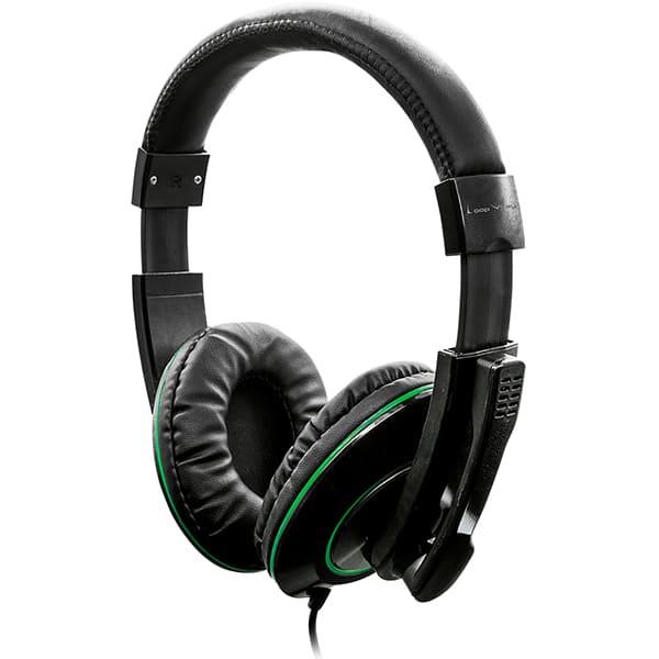 Headset Gamer com fio P3, Preto e Verde, YYS-RP01, Loop Way - CX 1 UN