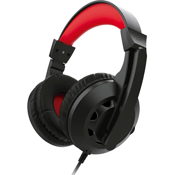 Headset Gamer com fio P3, Preto e Vermelho, YYS-8500, Loop Way - CX 1 UN