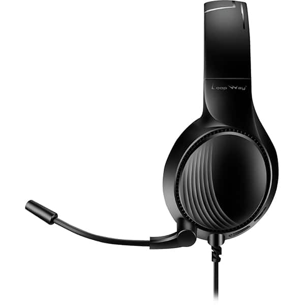 Headset Gamer com fio P3, Hastes ajustáveis, Microfone flexível, D10, Loop Way - CX 1 UN