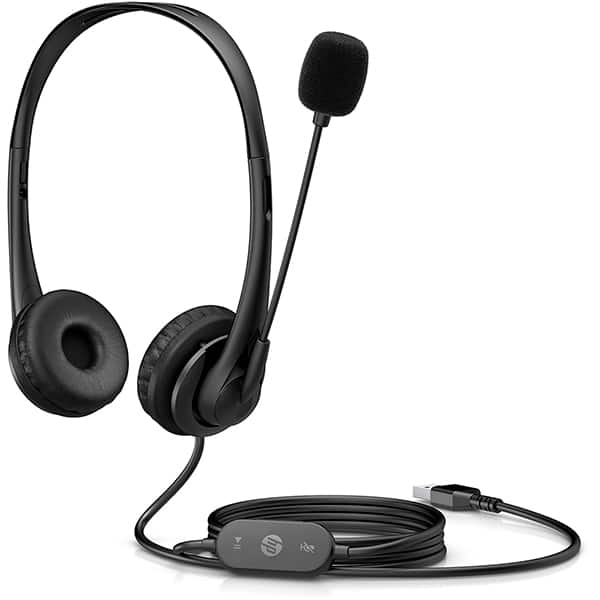 Headset USB G2 preto 428H5AA HP CX 1 UN