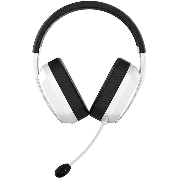 Headset Gamer sem fio, Conexão Bluetooh e P3, Preto e Branco, PH703, Warrior - CX 1 UN