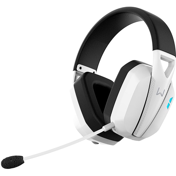 Headset Gamer sem fio, Conexão Bluetooh e P3, Preto e Branco, PH703, Warrior - CX 1 UN