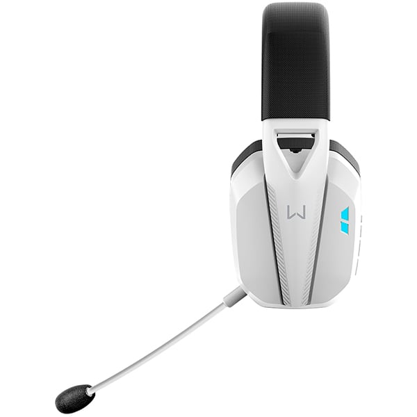 Headset Gamer sem fio, Conexão Bluetooh e P3, Preto e Branco, PH703, Warrior - CX 1 UN