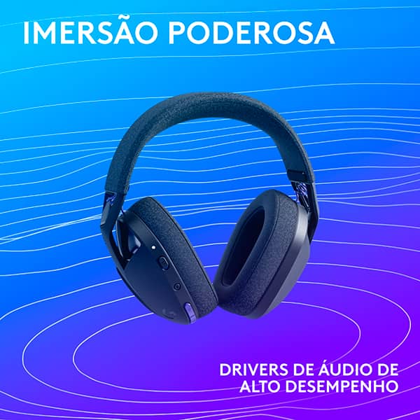 Headset Gamer G321 Lightspeed, Sem fio, Bluetooth, Preto, 981-001562, Logitech G - CX 1 UN