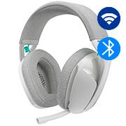 Headset Gamer G321 Lightspeed, Sem fio, Bluetooth, Branco, 981-001568, Logitech G - CX 1 UN