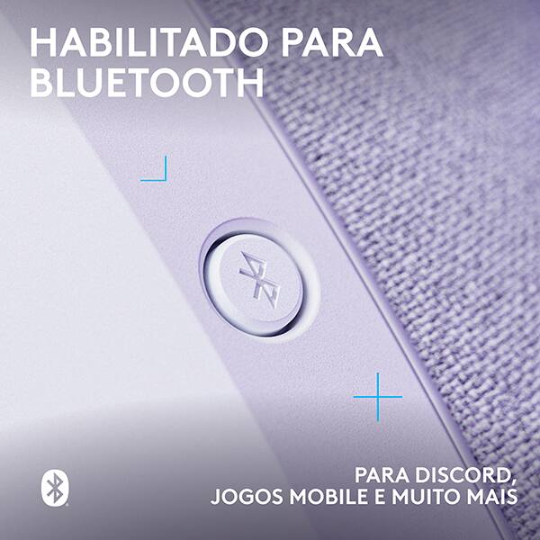 Headset Gamer G321 Lightspeed, Sem fio, Bluetooth, Branco, 981-001568, Logitech G - CX 1 UN