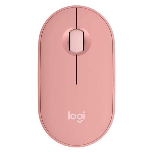 Mouse sem fio bluetooth Pebble 2, M350S, Rosa, 910-007048, Logitech - CX 1 UN