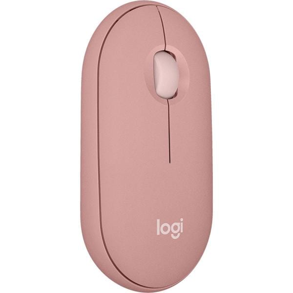 Mouse sem fio bluetooth Pebble 2, M350S, Rosa, 910-007048, Logitech - CX 1 UN